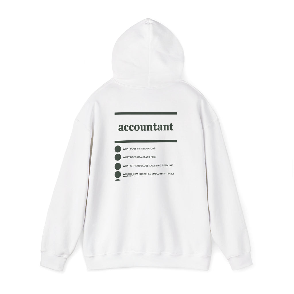 Accountant Work Hoodie