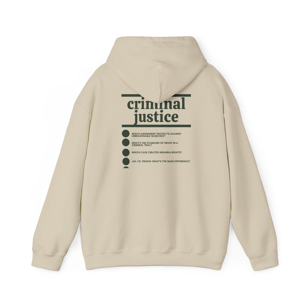 Criminal Justice Major Hoodie