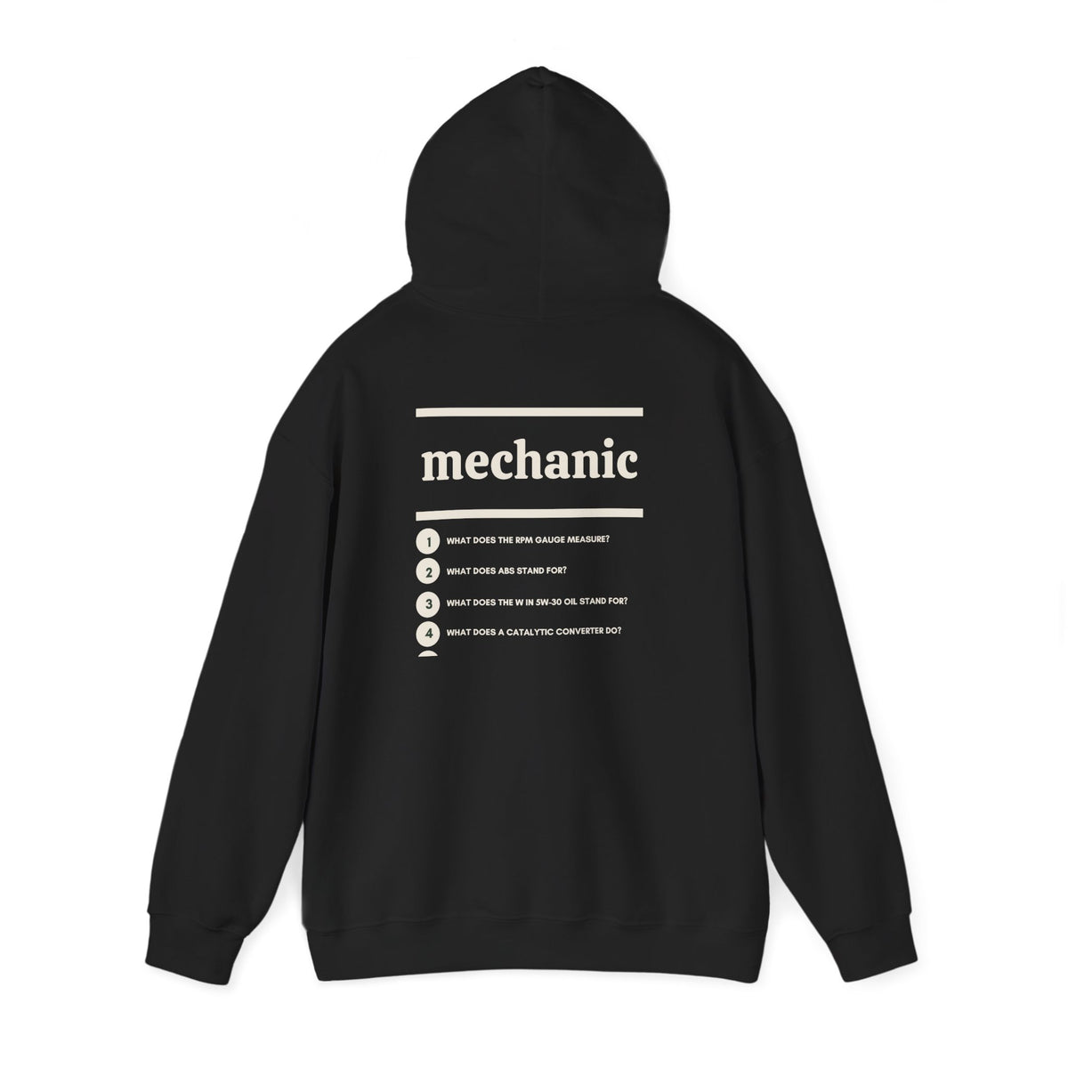 Mechanic Work Hoodie