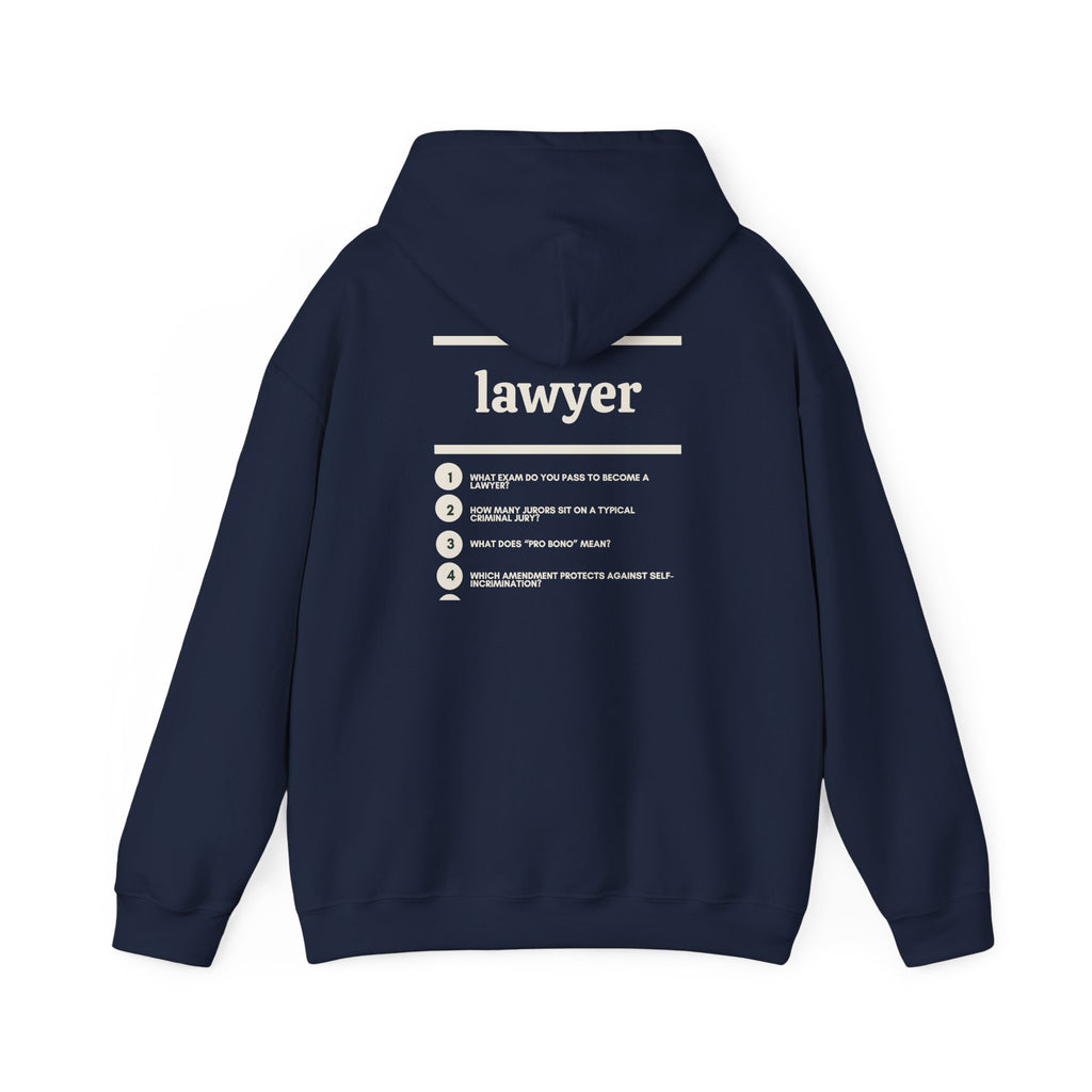 Lawyer Work Hoodie