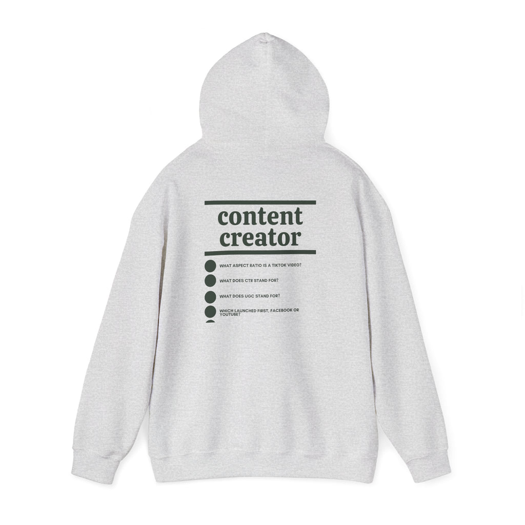 Content Creator Work Hoodie