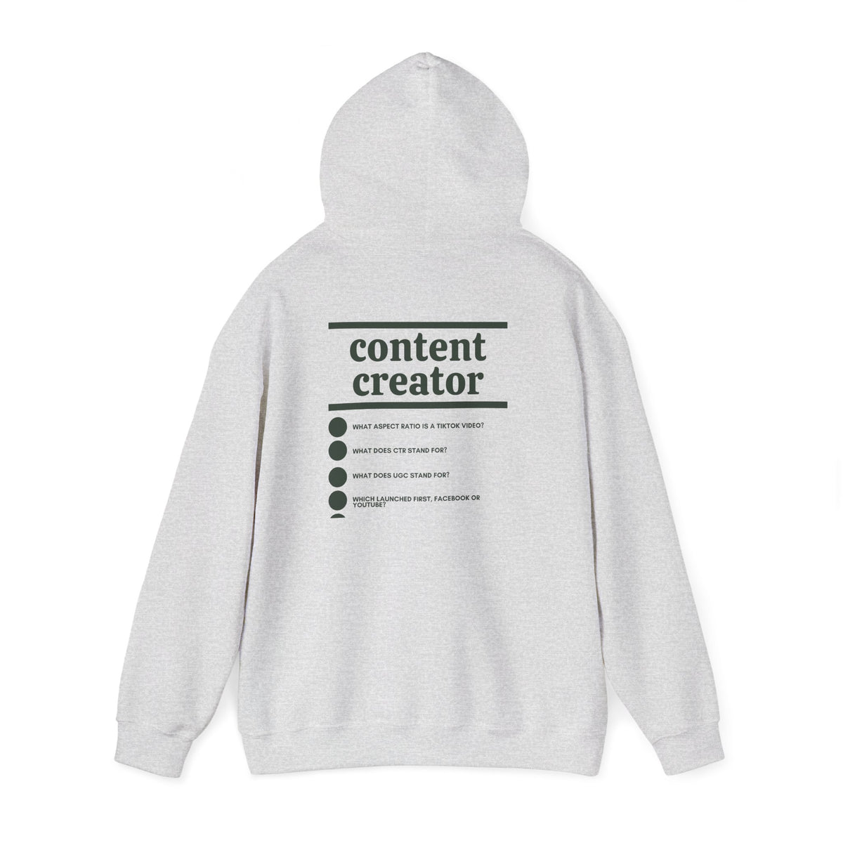 Content Creator Work Hoodie