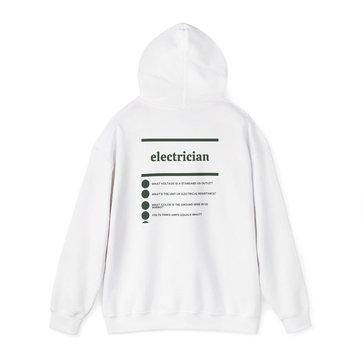 Electrician Work Hoodie