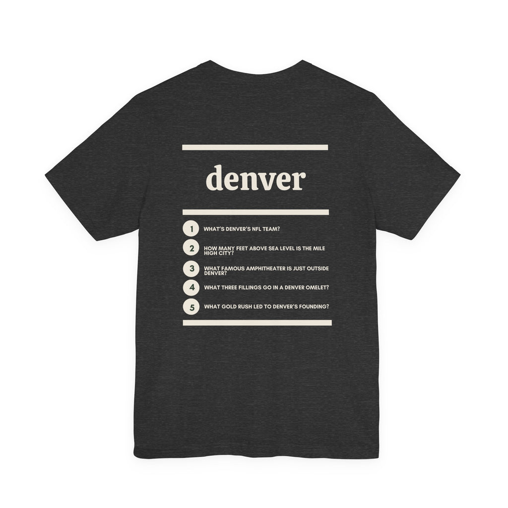 Denver Tee – Where Are You From?