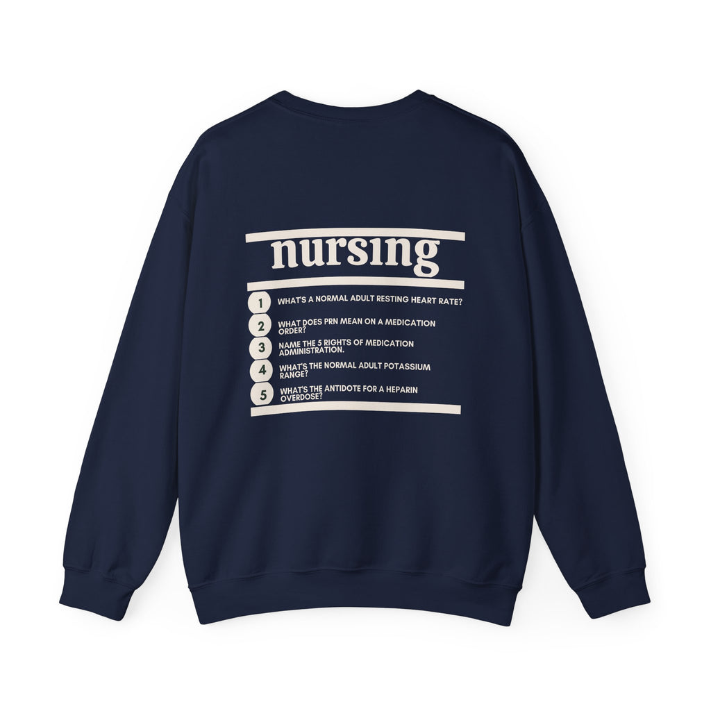 Nursing Major Crewneck