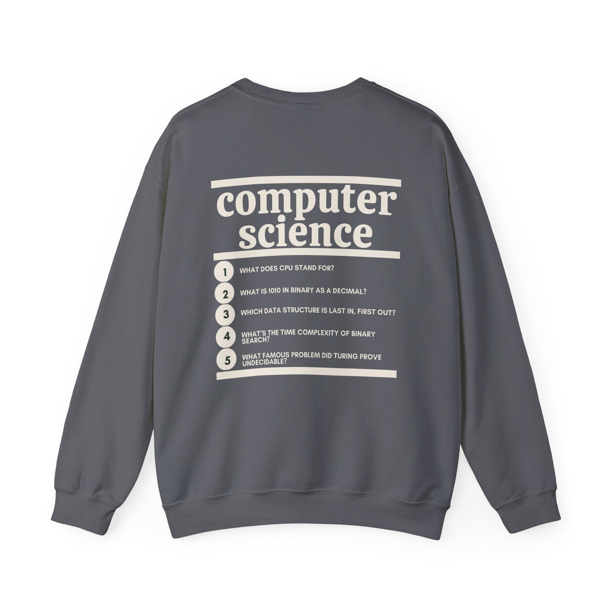 Computer Science Major Crewneck