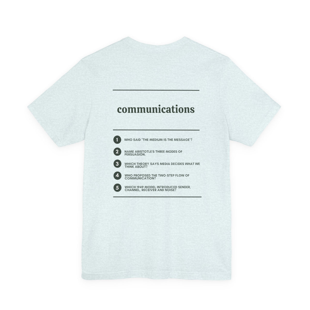 Communications Major T‑Shirt