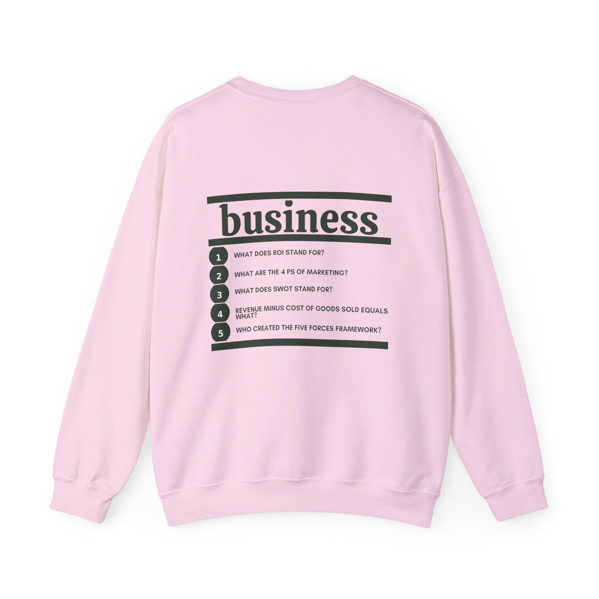 Business Major Crewneck