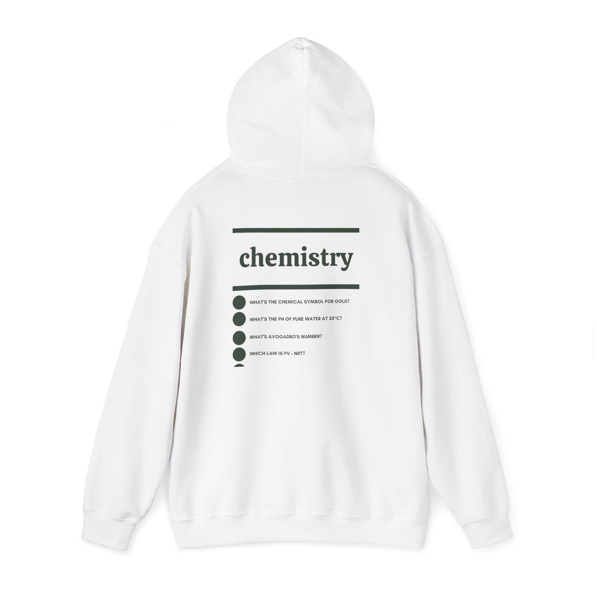 Chemistry Major Hoodie