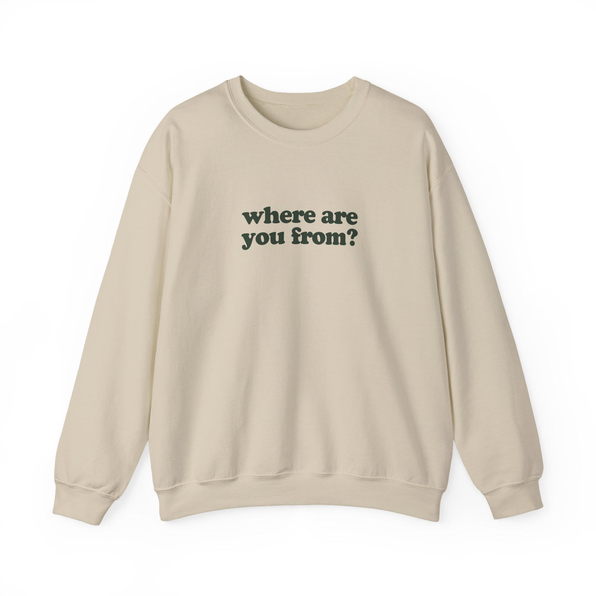 New York Crewneck – Where Are You From?
