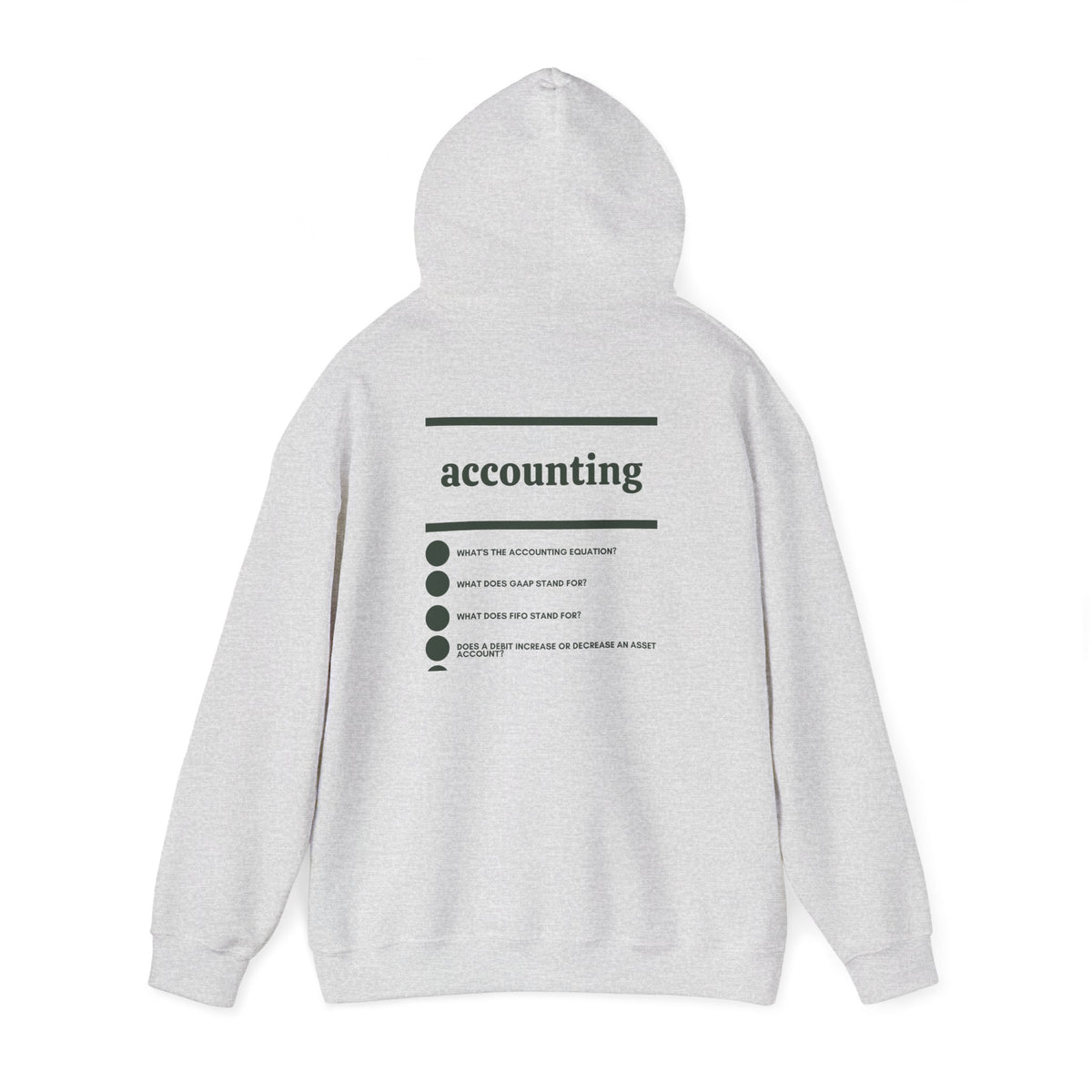 Accounting Major Hoodie