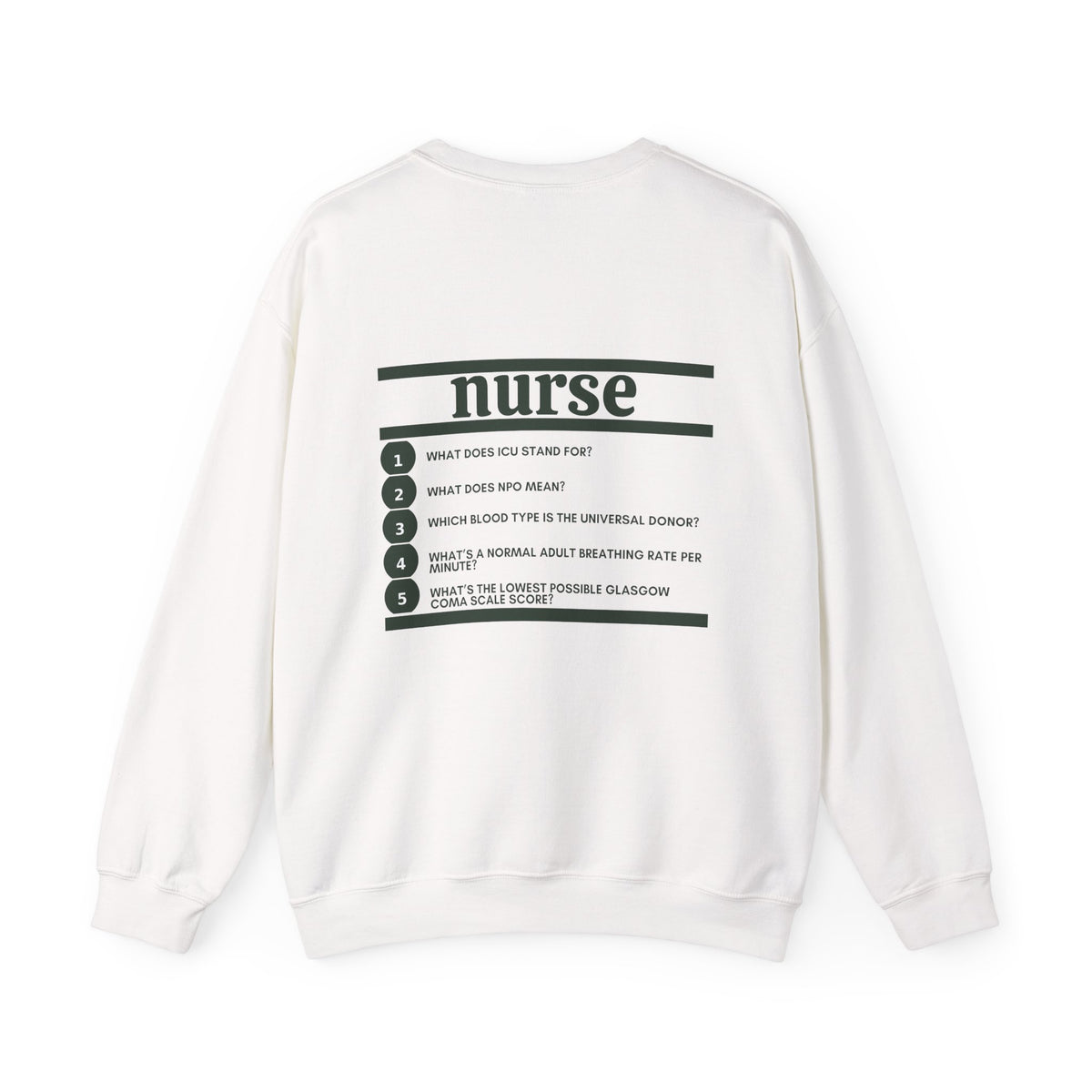 Nurse Work Crewneck