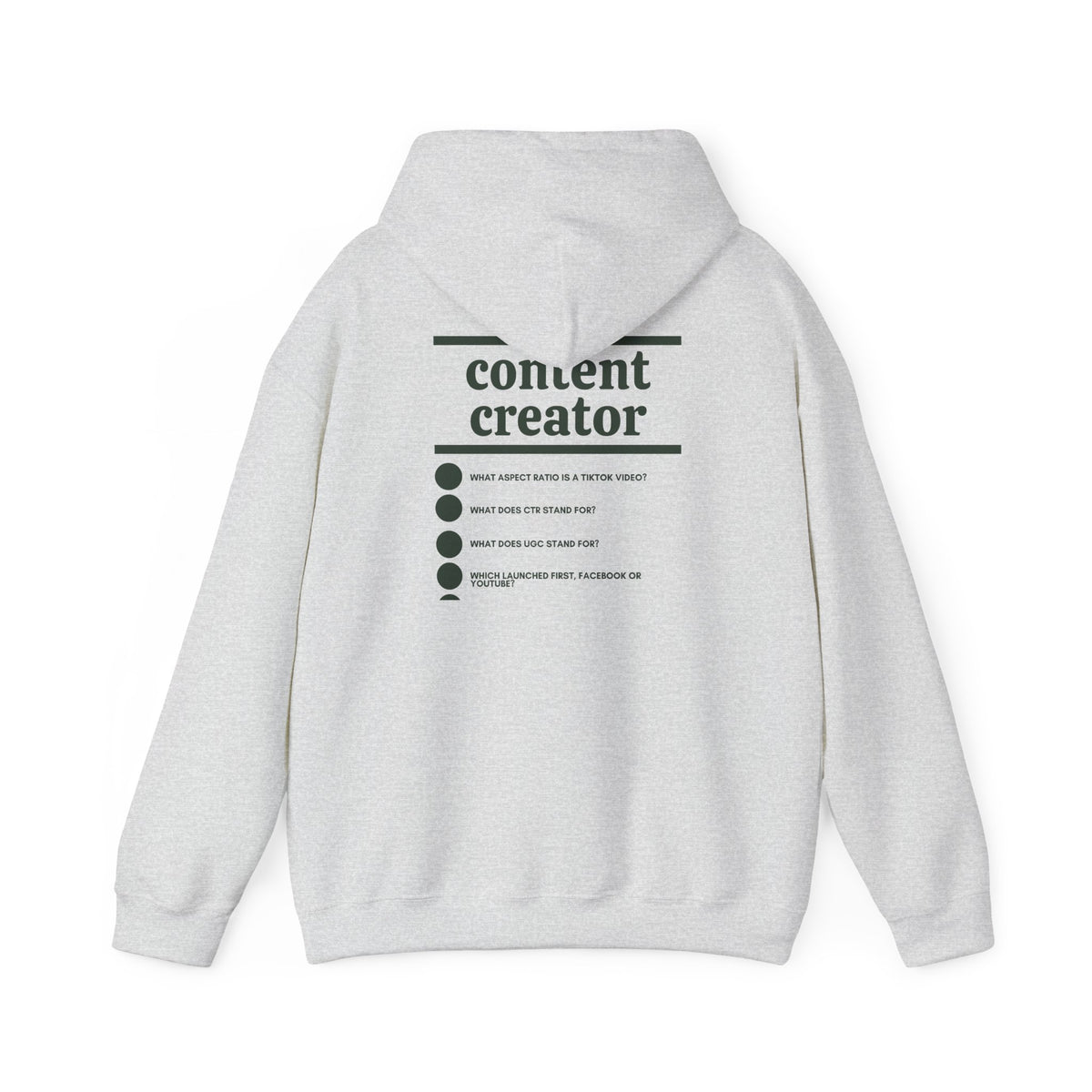 Content Creator Work Hoodie