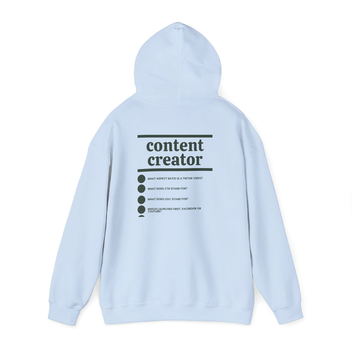Content Creator Work Hoodie