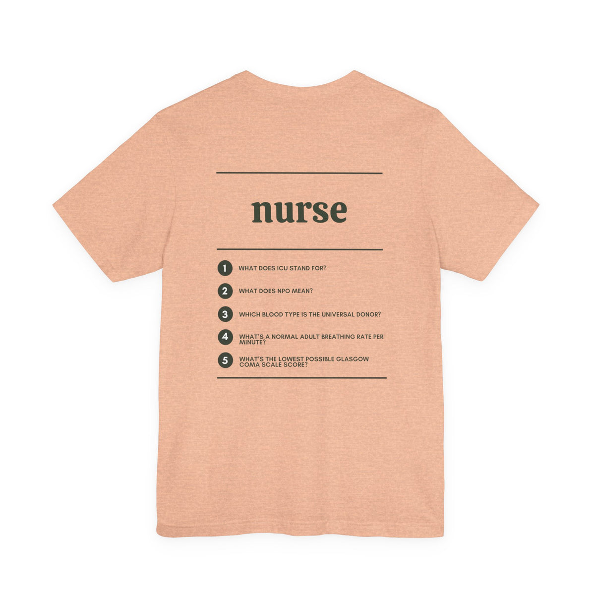 Nurse Work T-Shirt