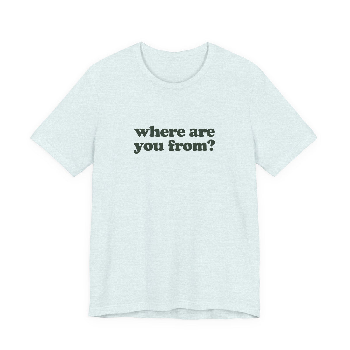 D.C. Tee – Where Are You From?