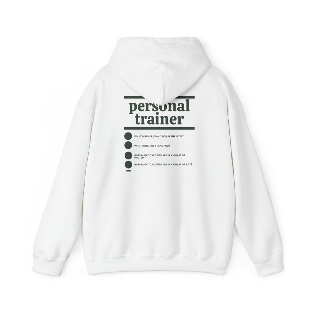 Personal Trainer Work Hoodie