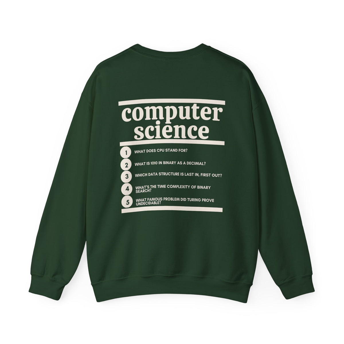 Computer Science Major Crewneck