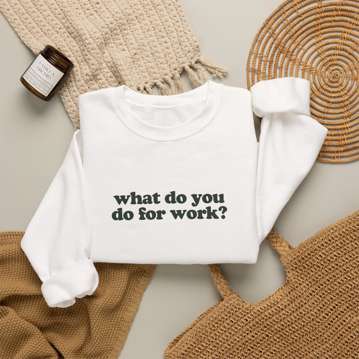 Nurse Work Crewneck