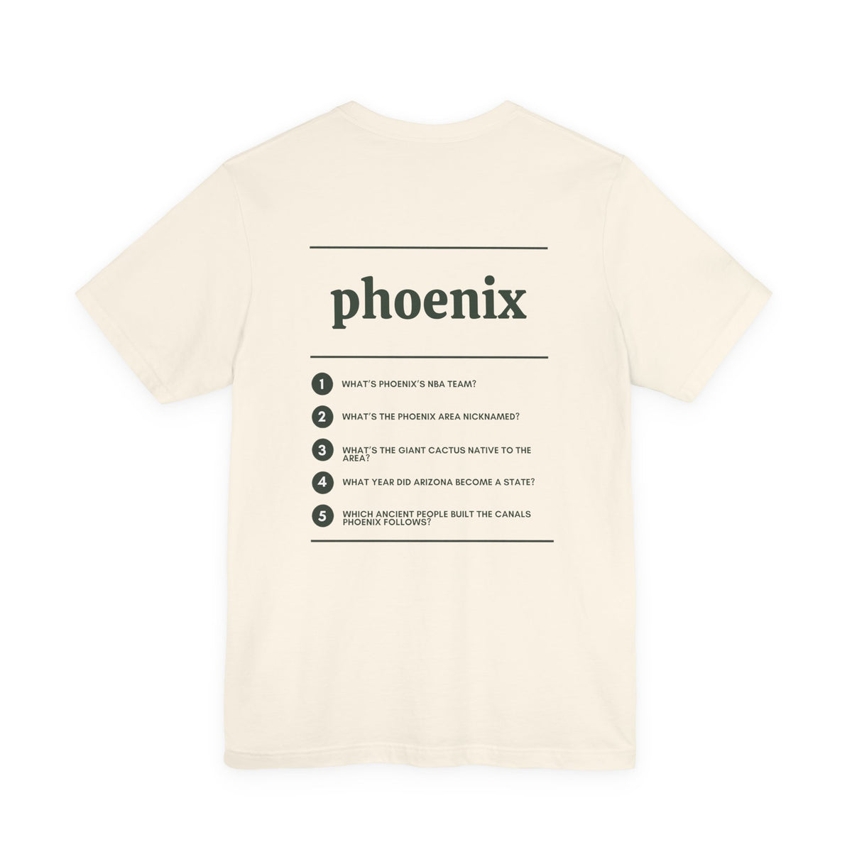 Phoenix Tee – Where Are You From?