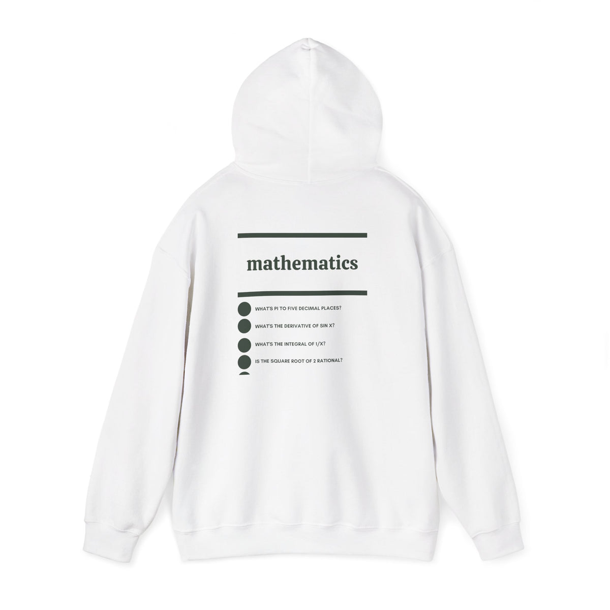 Mathematics Major Hoodie