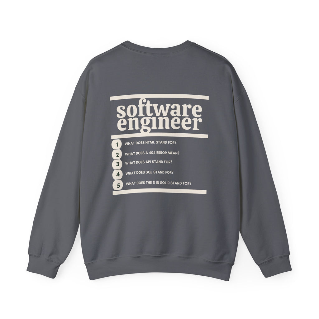 Software Engineer Work Crewneck