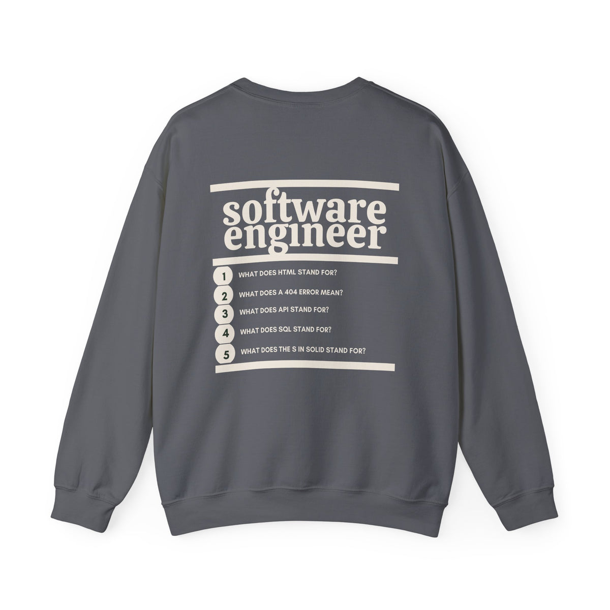 Software Engineer Work Crewneck