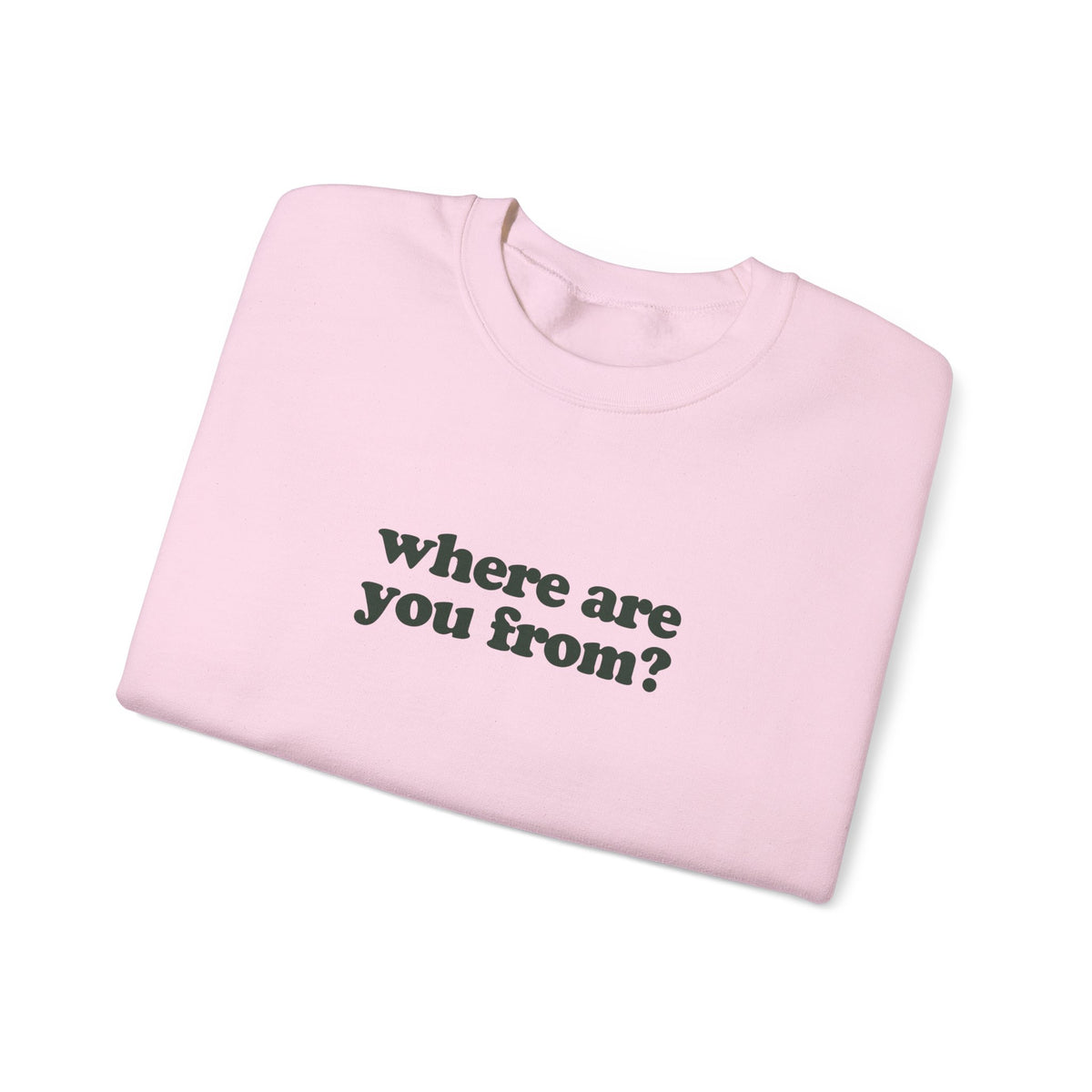 Los Angeles Crewneck – Where Are You From?