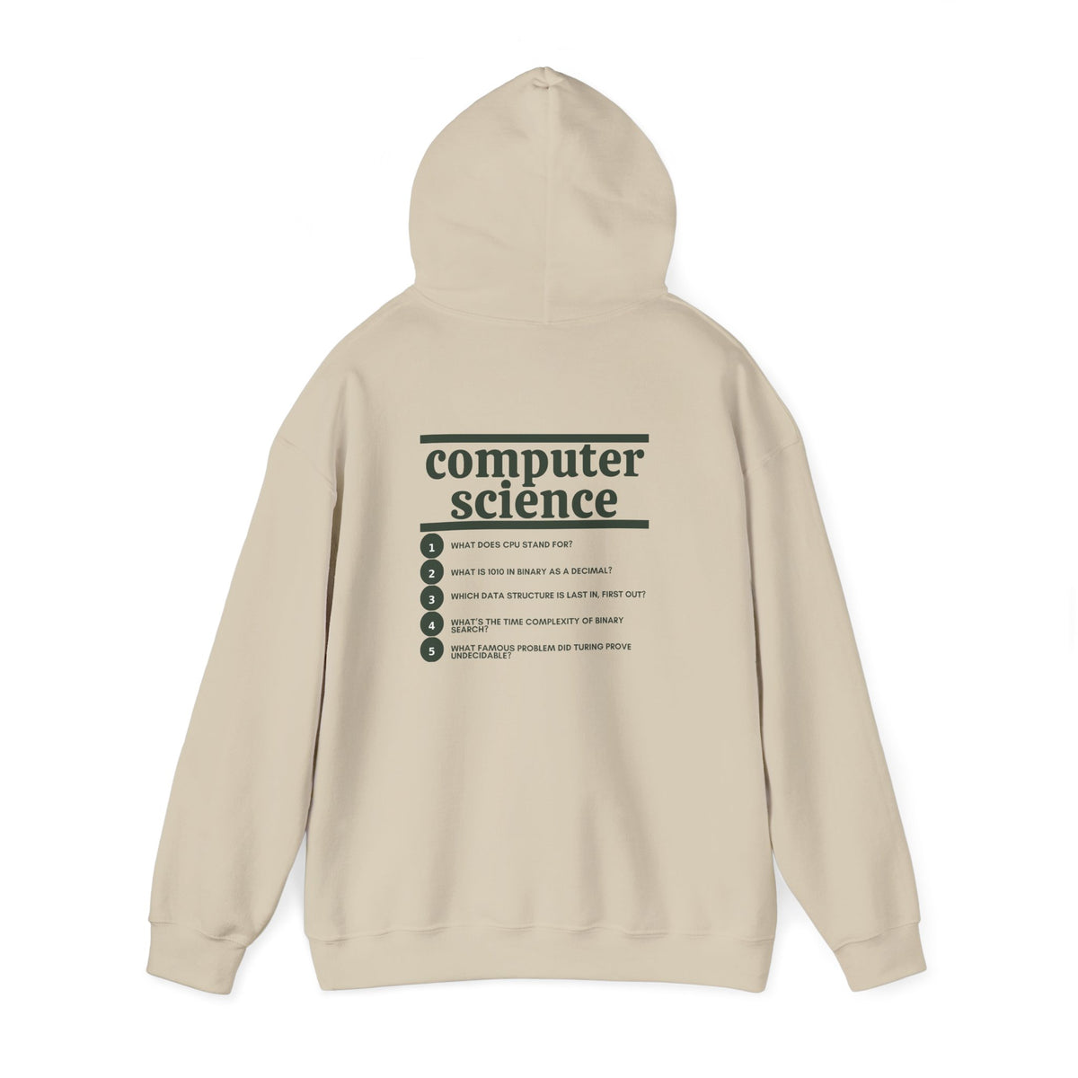 Computer Science Major Hoodie