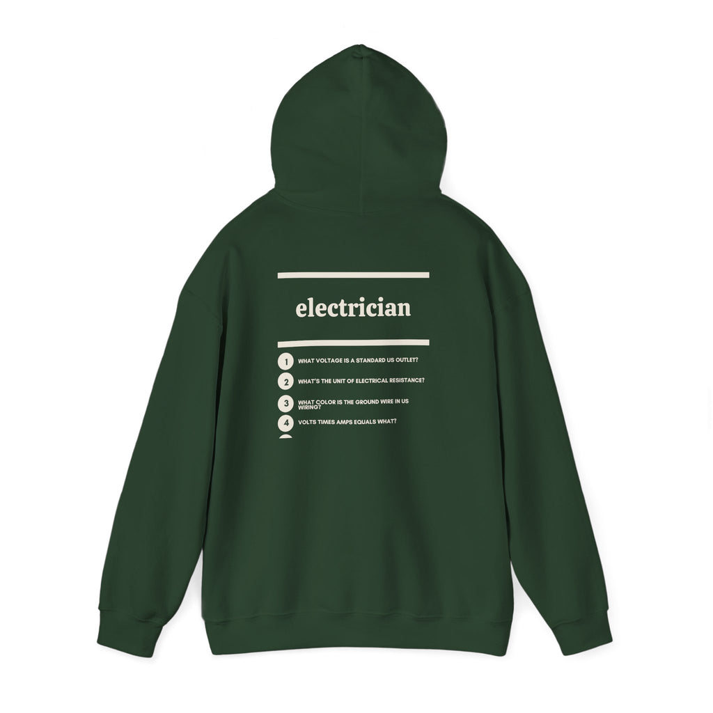 Electrician Work Hoodie