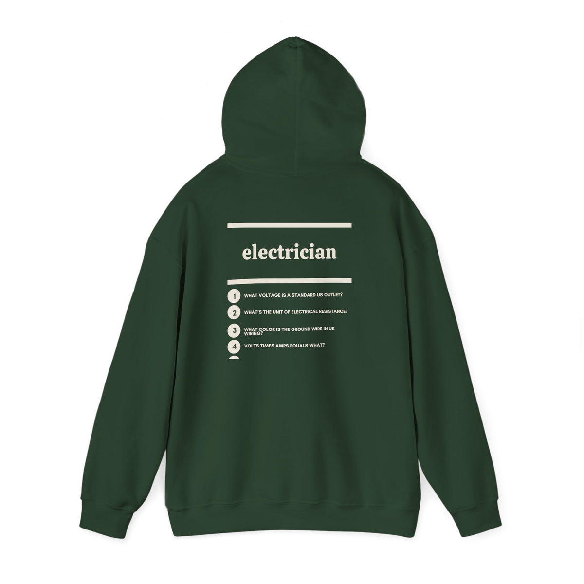 Electrician Work Hoodie