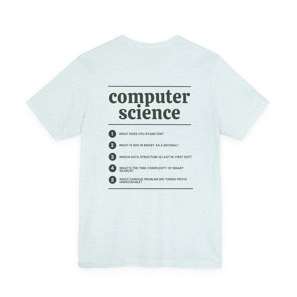 Computer Science Major T‑Shirt