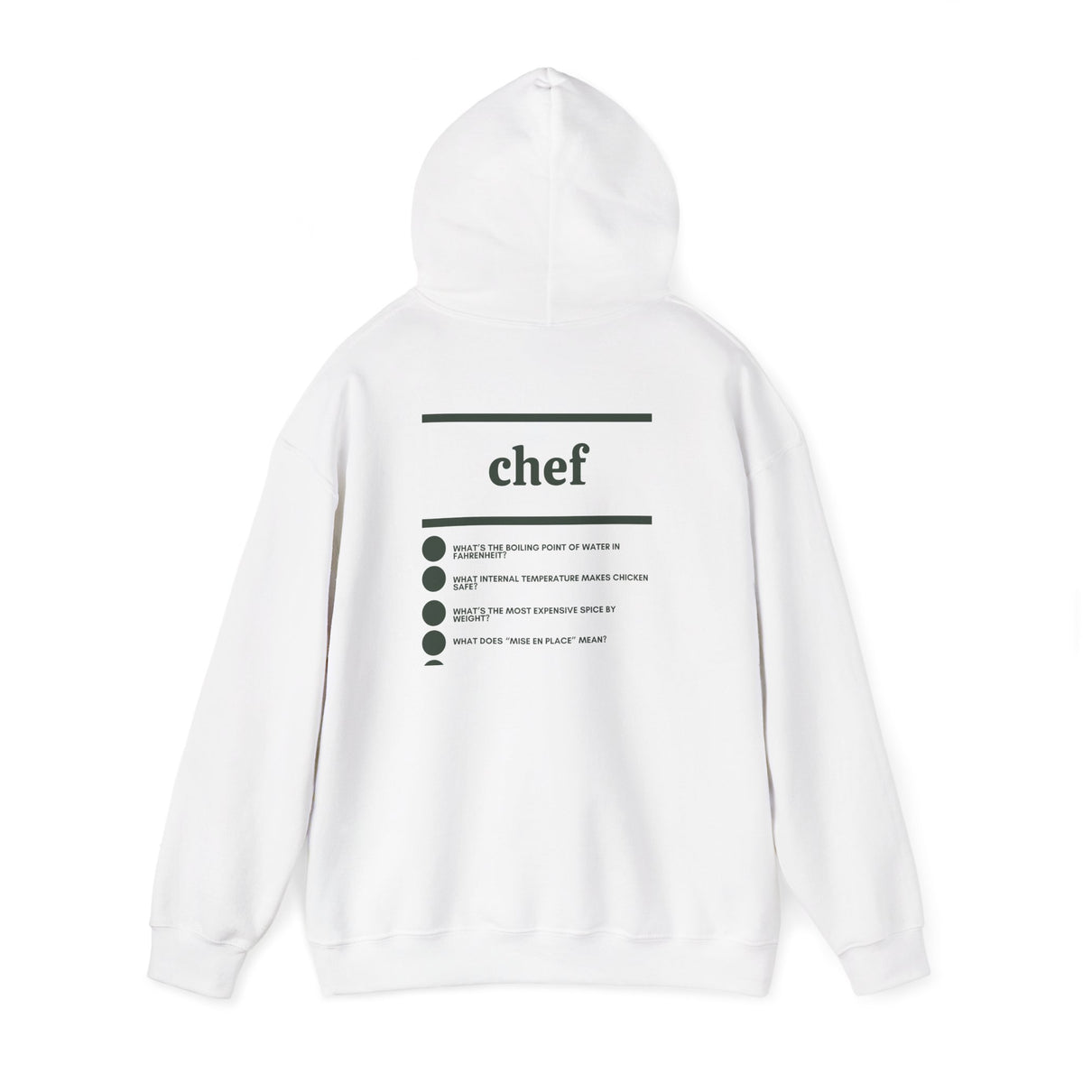 Chef Work Hoodie