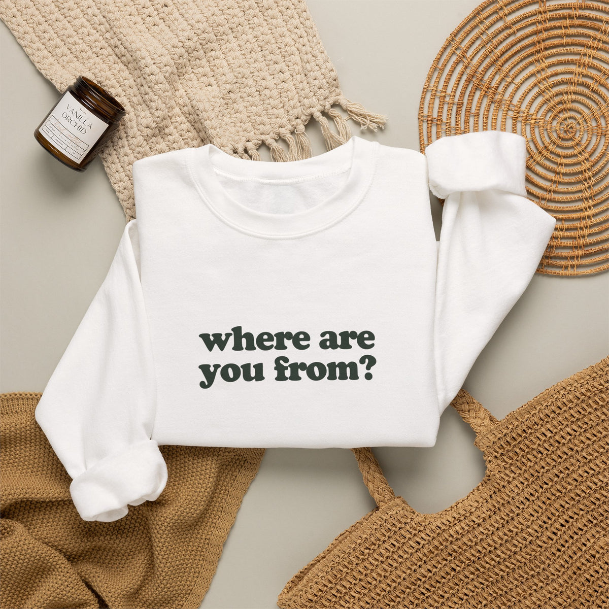 Los Angeles Crewneck – Where Are You From?