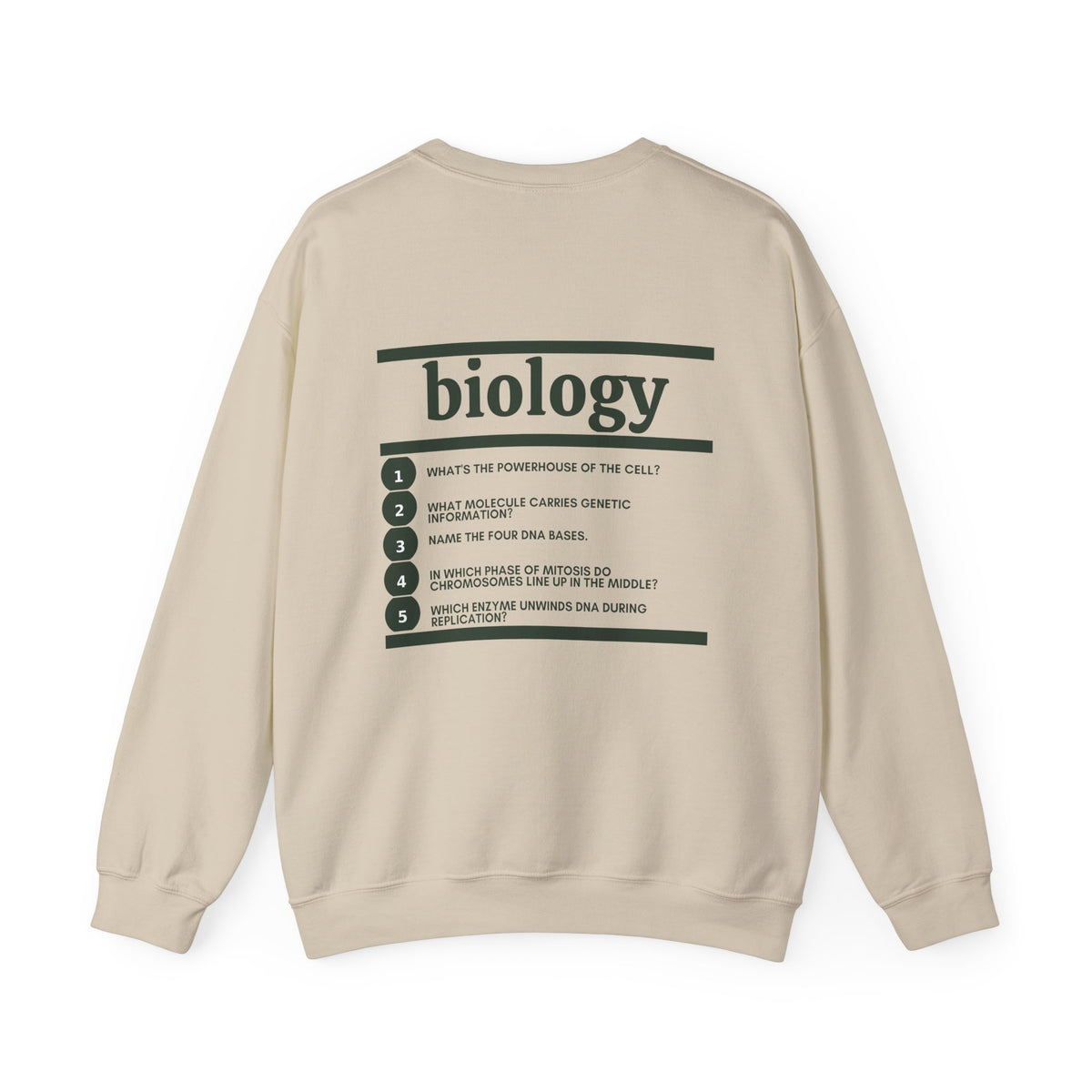 Biology Major Crewneck
