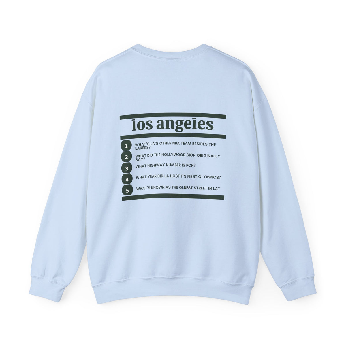 Los Angeles Crewneck – Where Are You From?