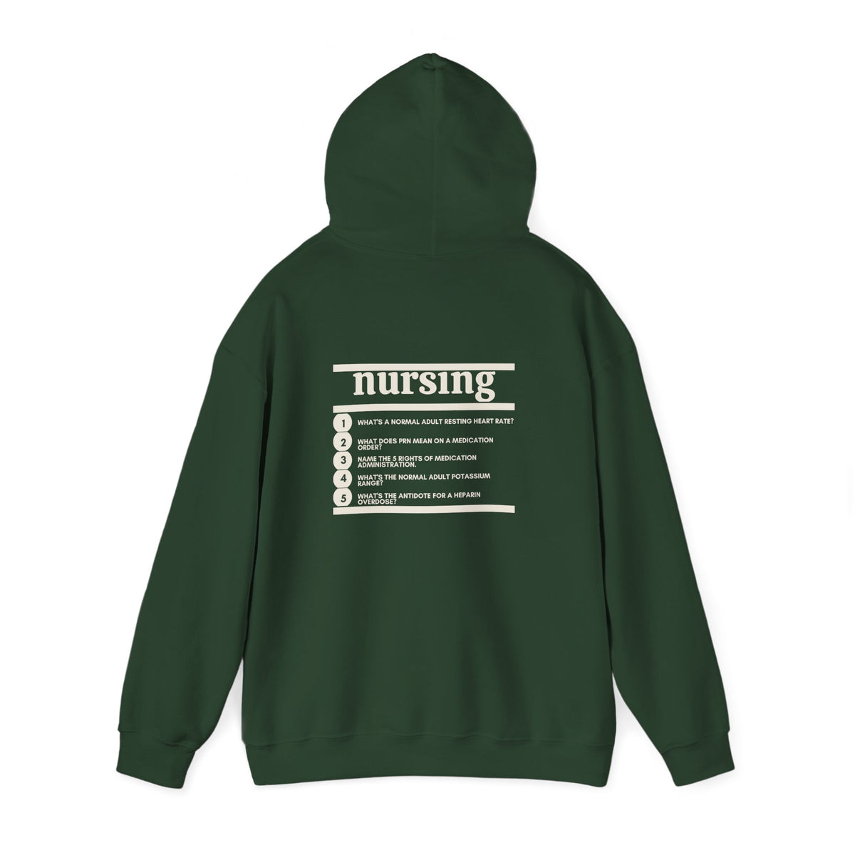 Nursing Major Hoodie