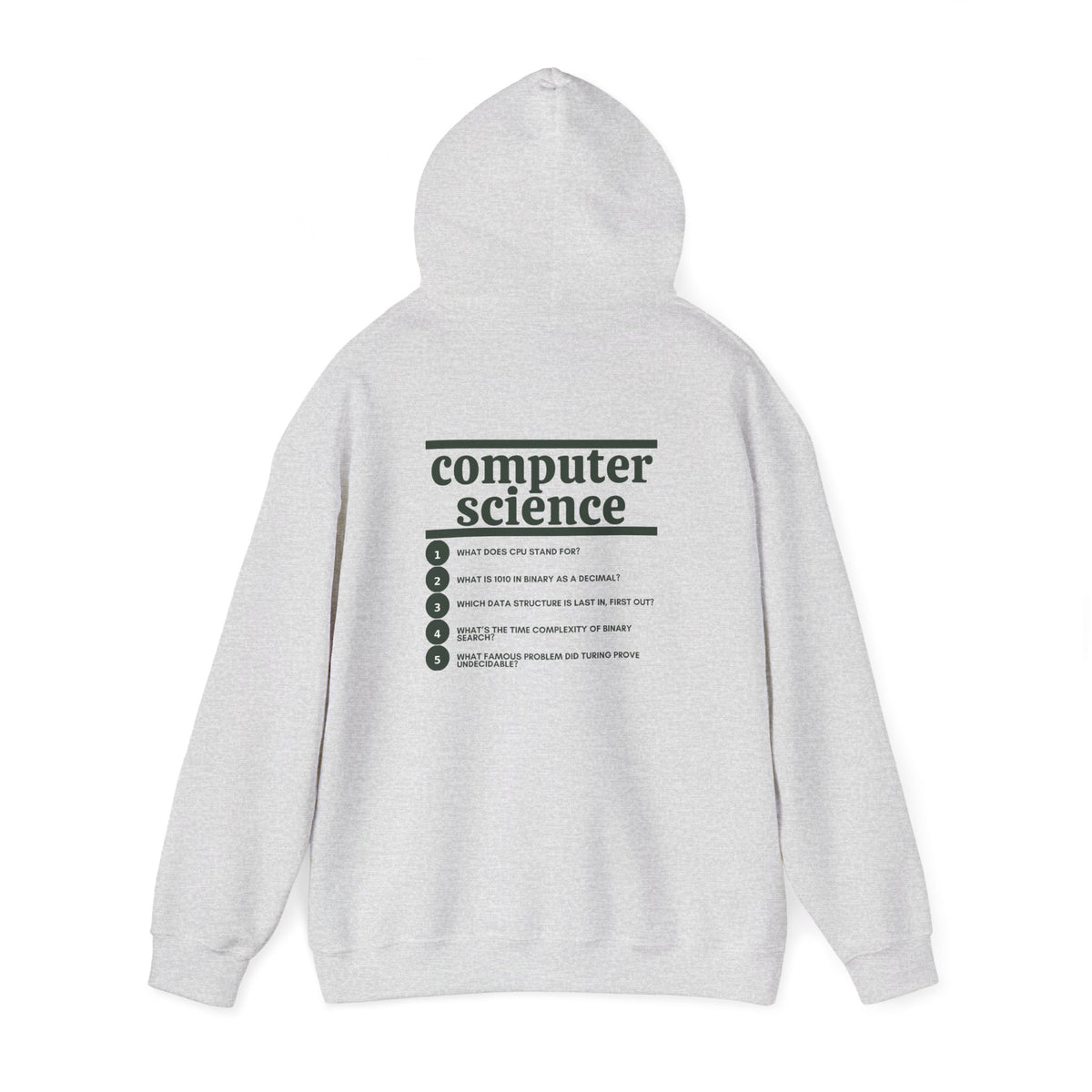 Computer Science Major Hoodie