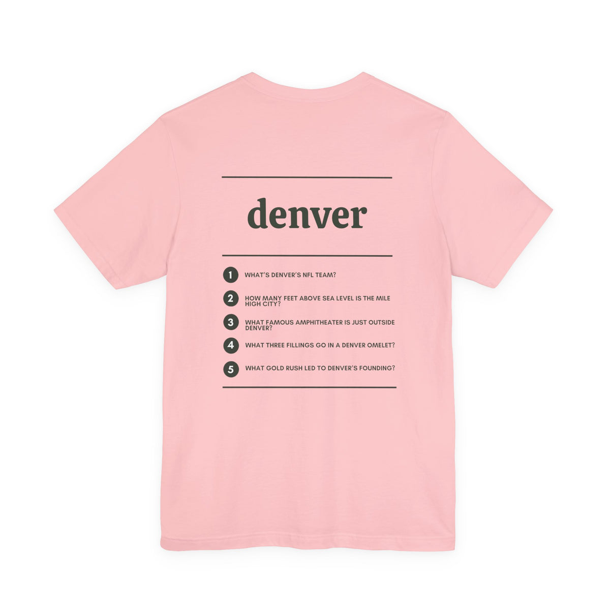 Denver Tee – Where Are You From?