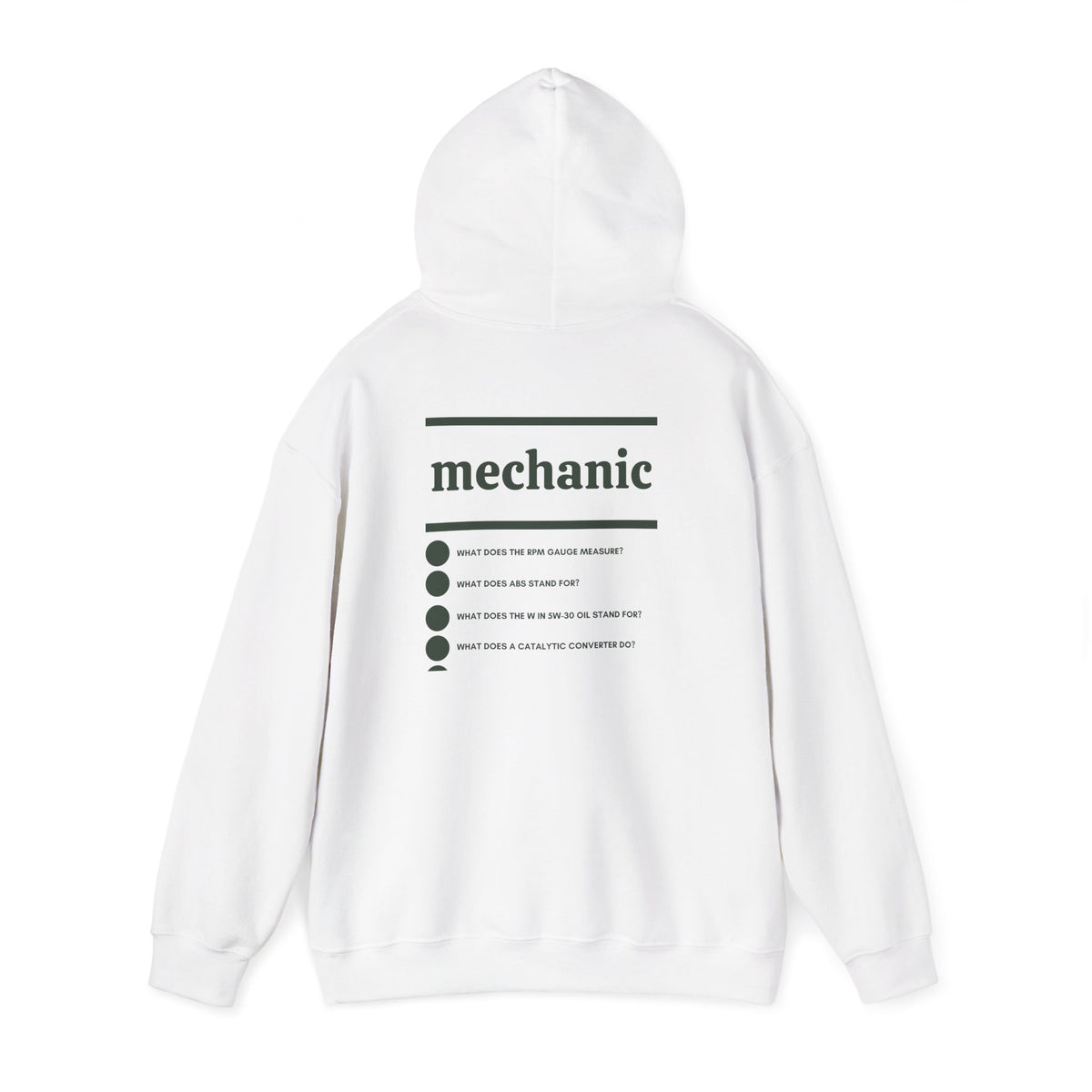 Mechanic Work Hoodie