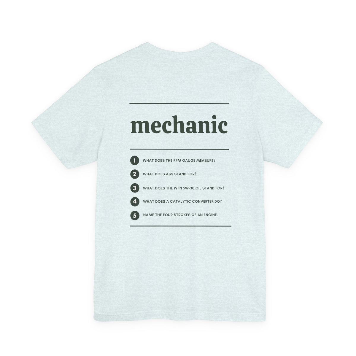 Mechanic Work T-Shirt