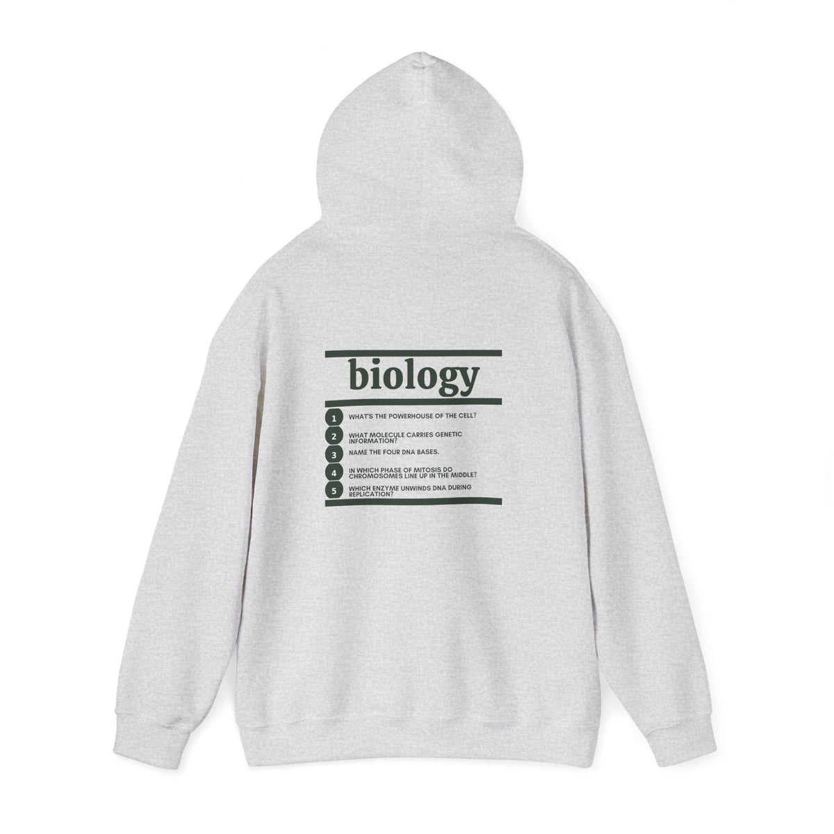 Biology Major Hoodie