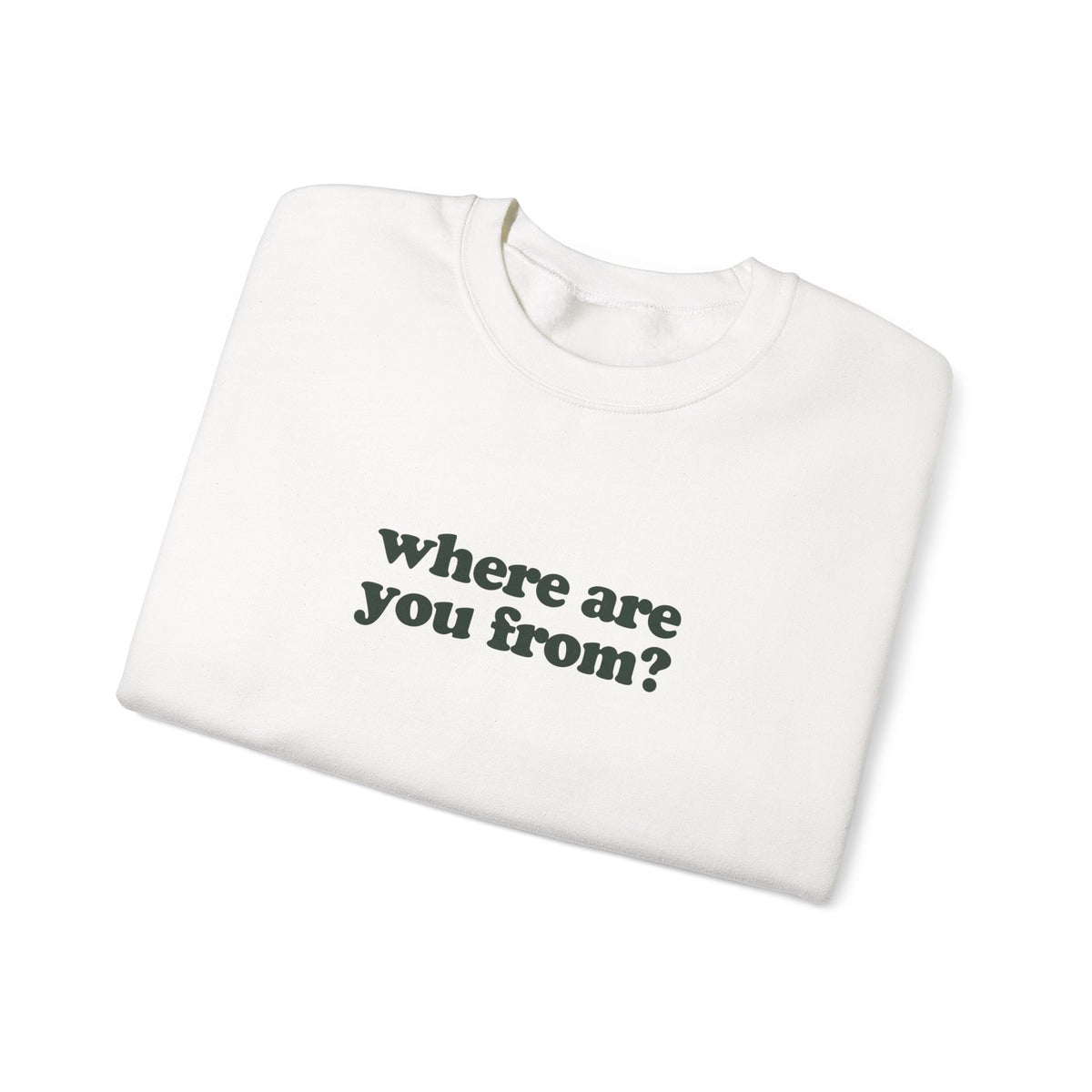 Los Angeles Crewneck – Where Are You From?