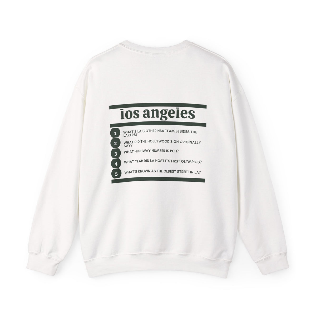 Los Angeles Crewneck – Where Are You From?