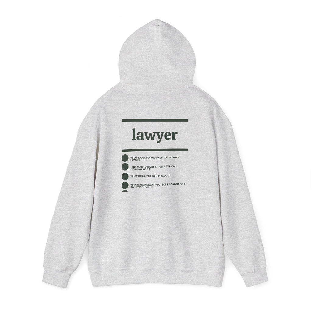 Lawyer Work Hoodie
