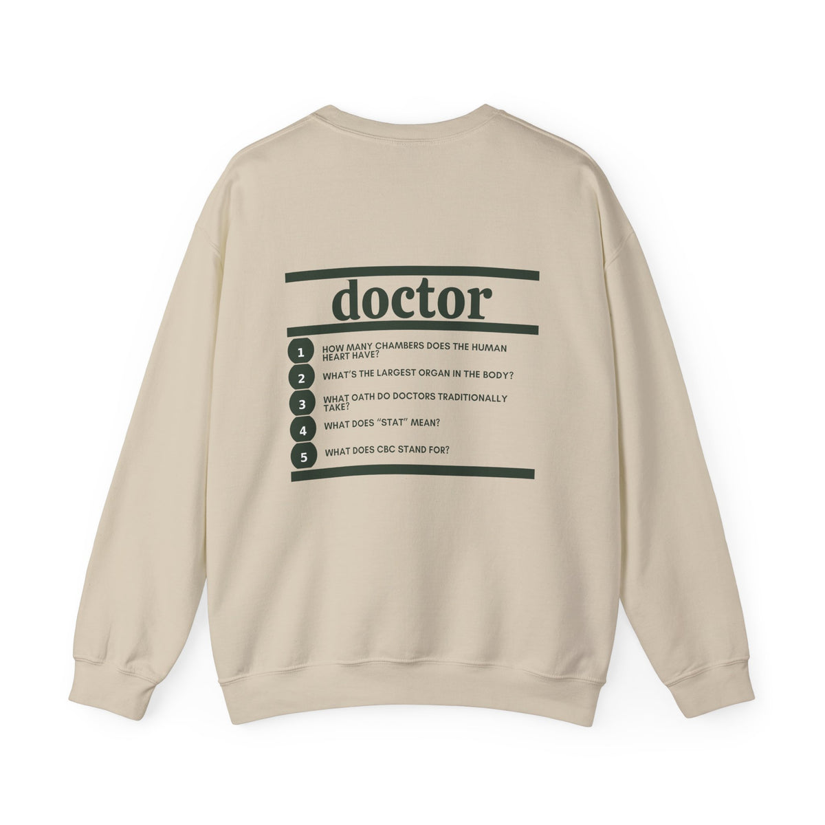 Doctor Work Crewneck