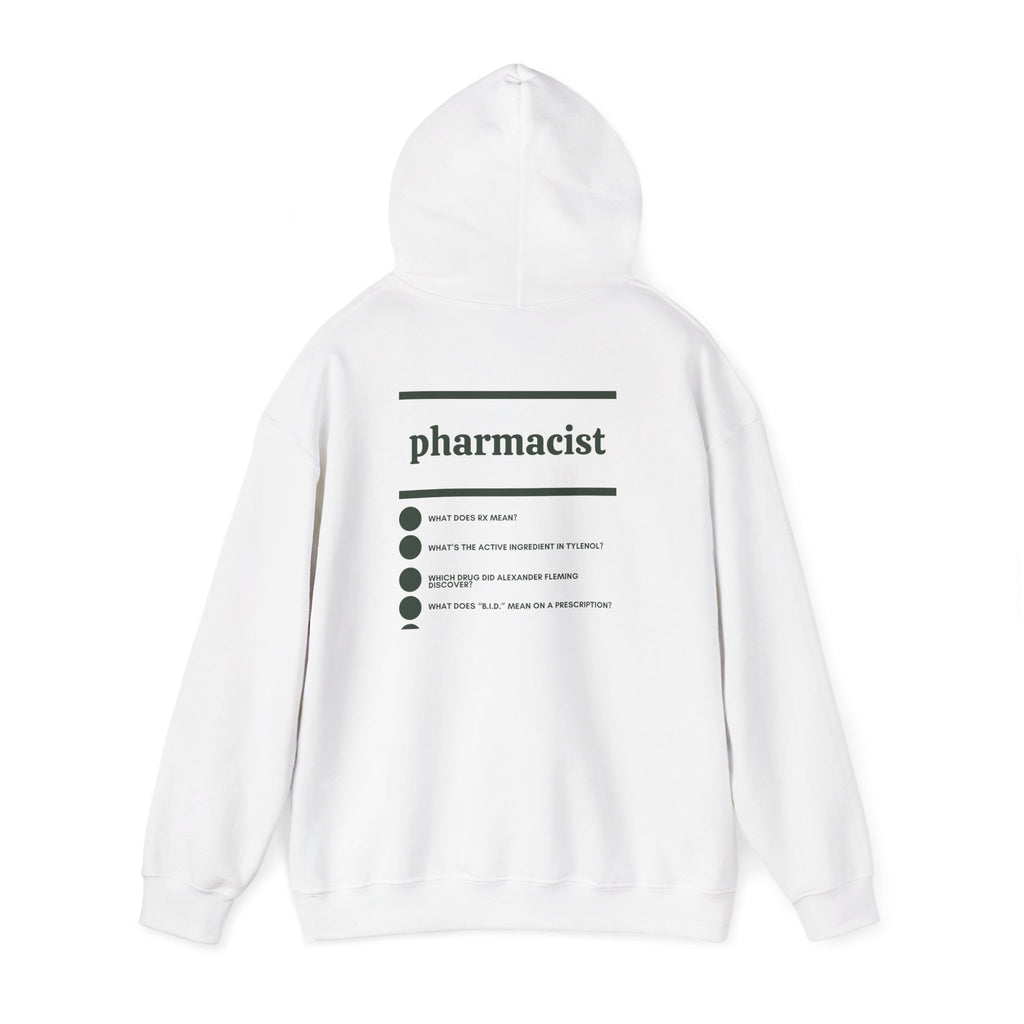 Pharmacist Work Hoodie