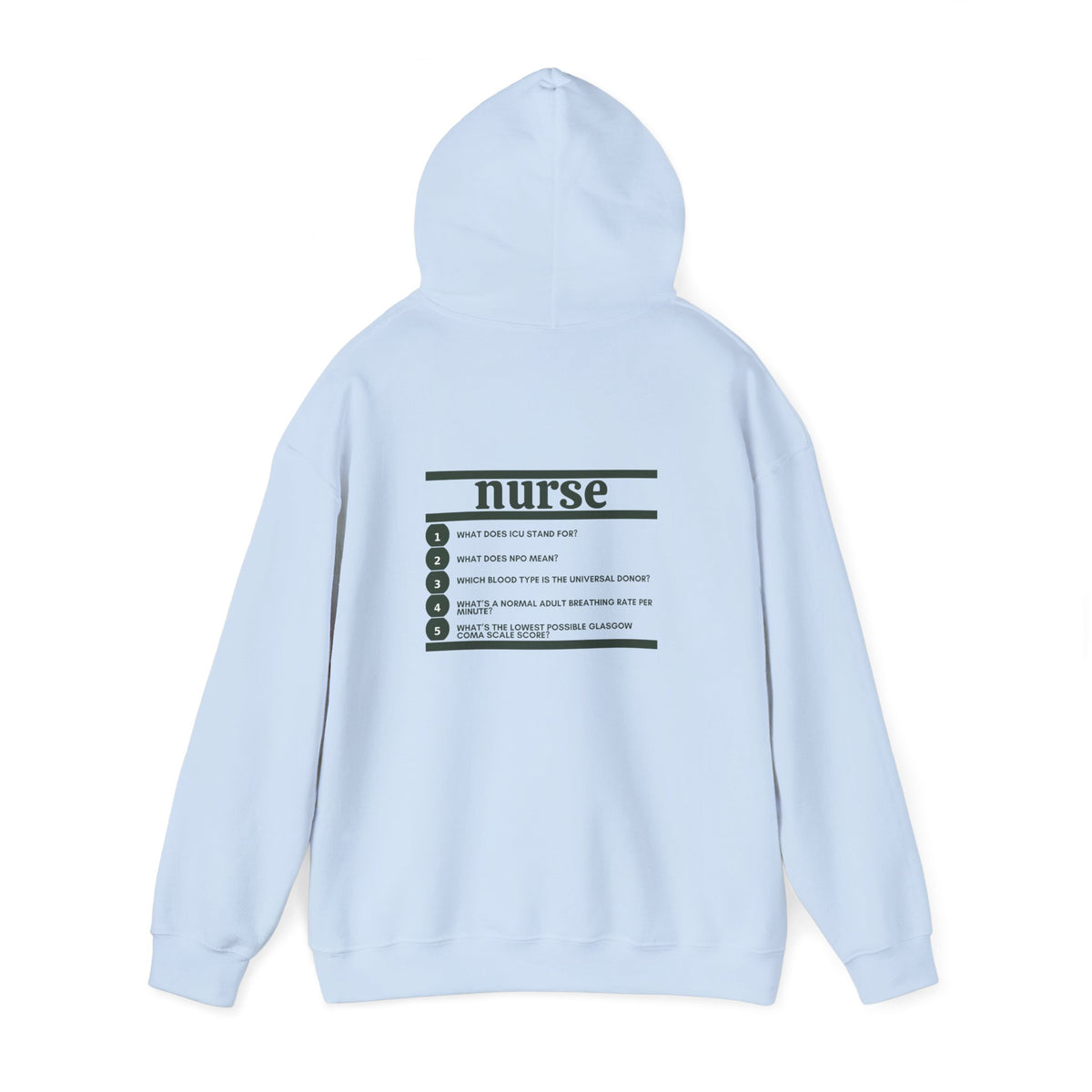 Nurse Work Hoodie