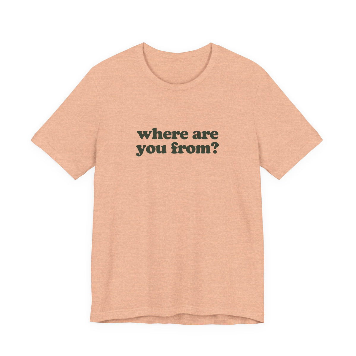 Denver Tee – Where Are You From?