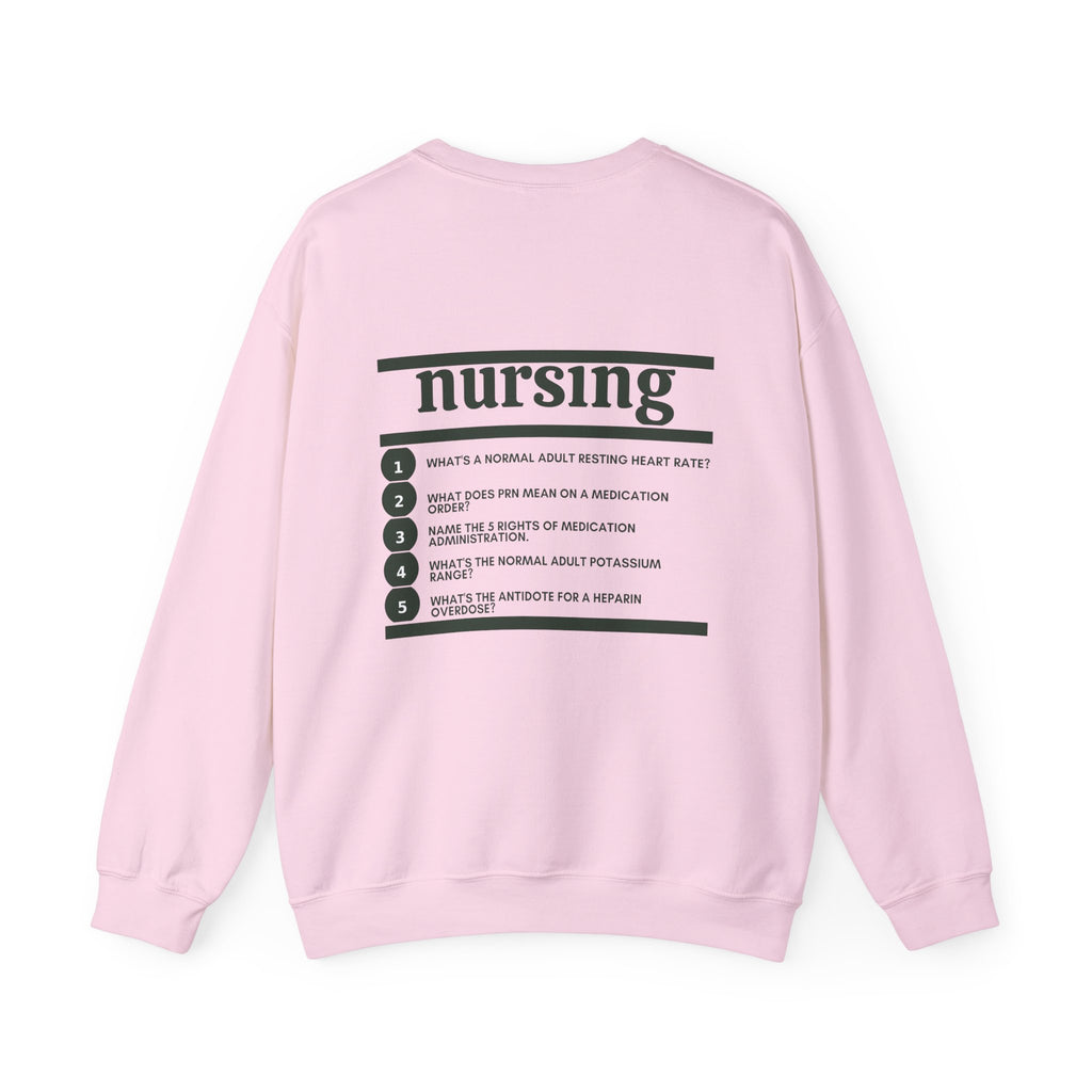 Nursing Major Crewneck
